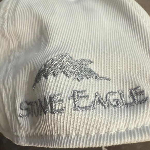 G/FORE White Stone Eagle Golf Hat – Adjustable Snapback - Picture 6 of 10